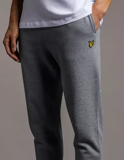 Lyle & Scott Skinny Sweatpant | Mid Grey Marl