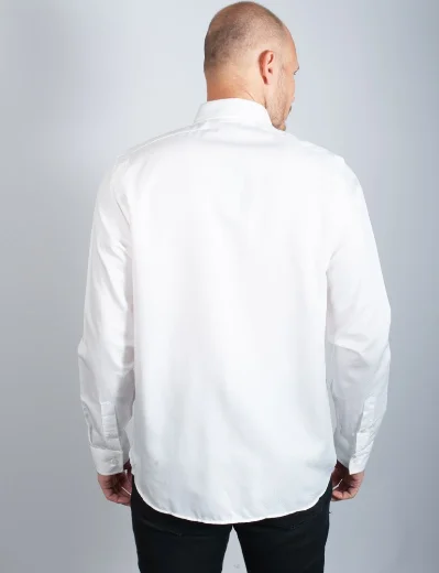 Ted Baker Layer Long Sleeve Shirt | White