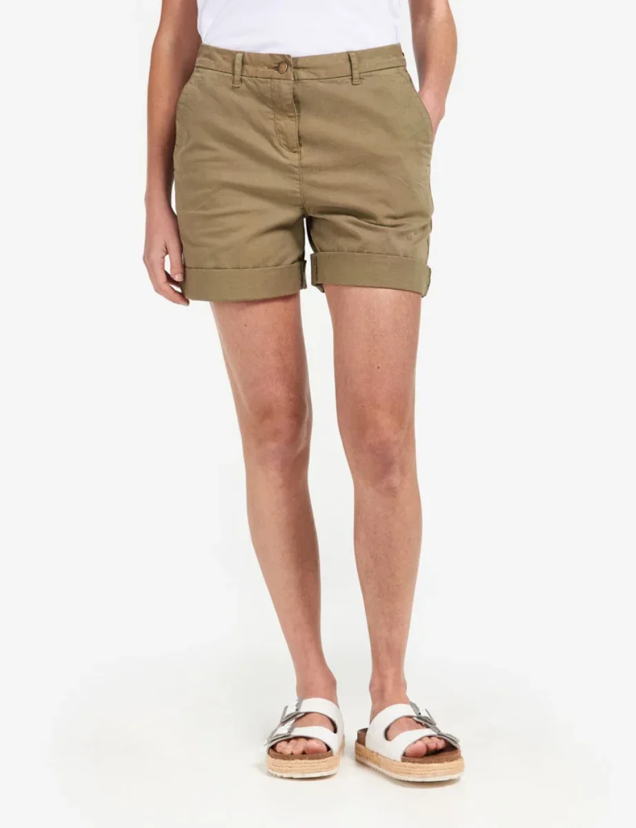 Barbour Women's Chino Short | Khaki