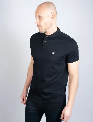 Weekend Offender Monteray Polo Shirt | Black