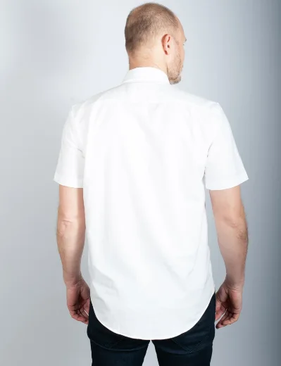 Lacoste Regular Fit Cotton Shirt | White