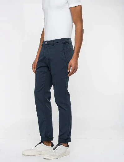 Replay Hyperflex X.L.I.T.E Benni Chino Trouser | Dark Blue