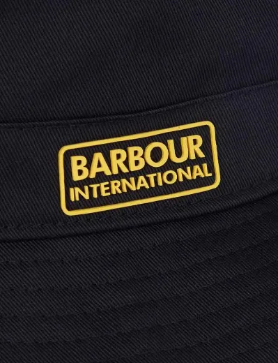 Barbour Intl Norton Drill Sports Bucket Hat | Black