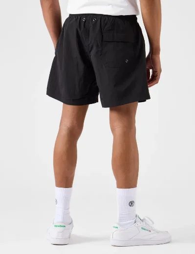 Weekend Offender Stacks Swim Short | Black