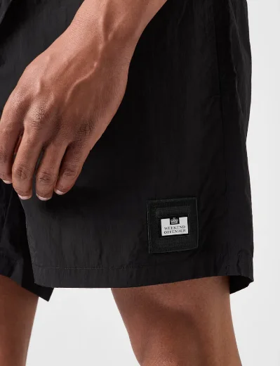 Weekend Offender Stacks Swim Short | Black