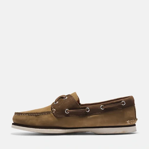 Timberland Men's Classic Boat Shoe | Beige Nubuck