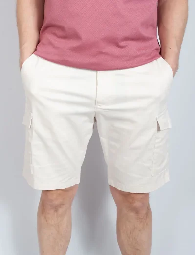 Tommy Hilfiger 1985 Harlem Cargo Short | Weathered White