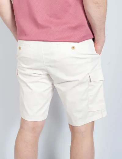 Tommy Hilfiger 1985 Harlem Cargo Short | Weathered White