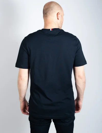 Tommy Hilfiger Monotype Small Logo T-Shirt | Navy