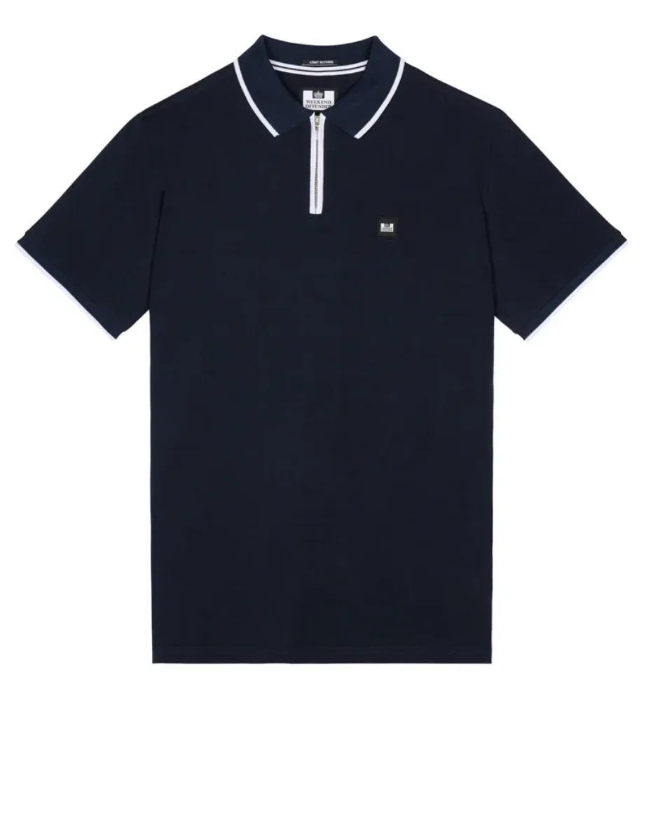 Weekend Offender Shore Polo Shirt | Navy