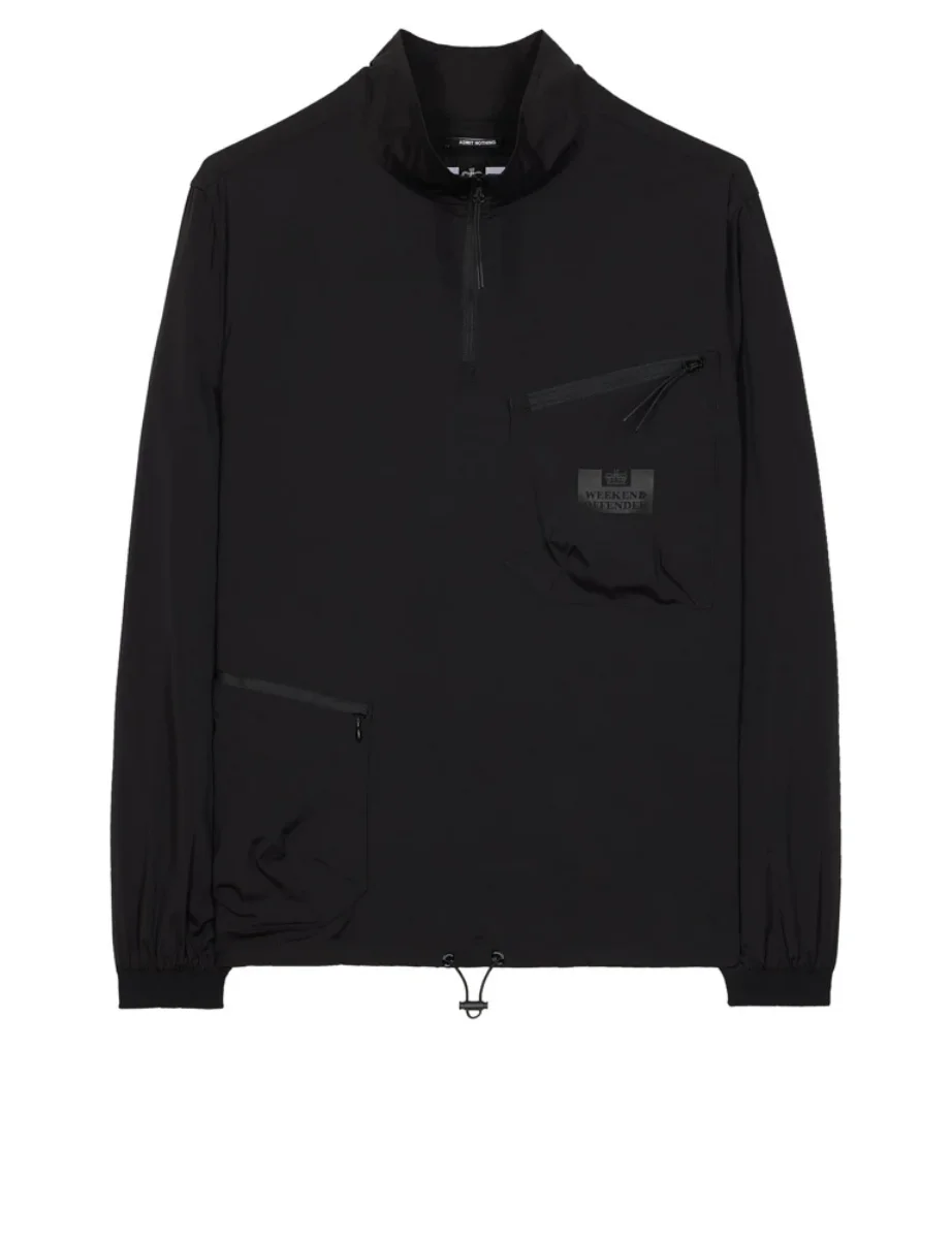 Weekend Offender New Nunez Half Zip Technical Over Top | Black