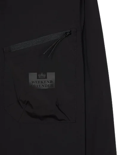 Weekend Offender New Nunez Half Zip Technical Over Top | Black