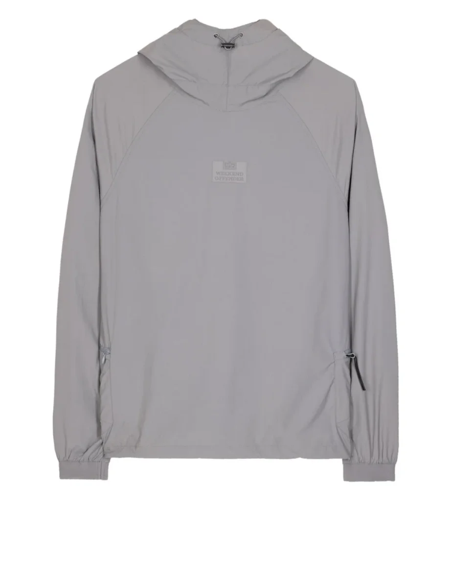 Weekend Offender Osuna Hooded Over Top | Light Grey