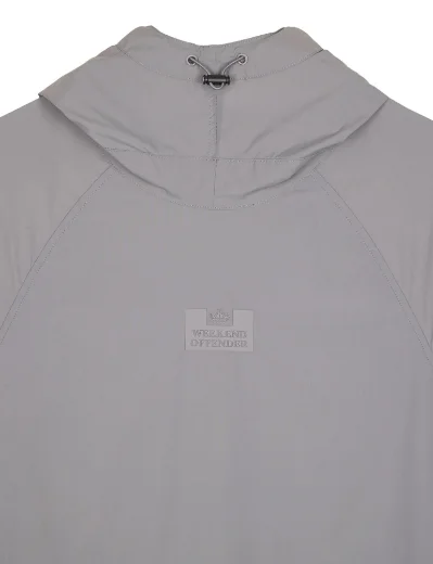 Weekend Offender Osuna Hooded Over Top | Light Grey