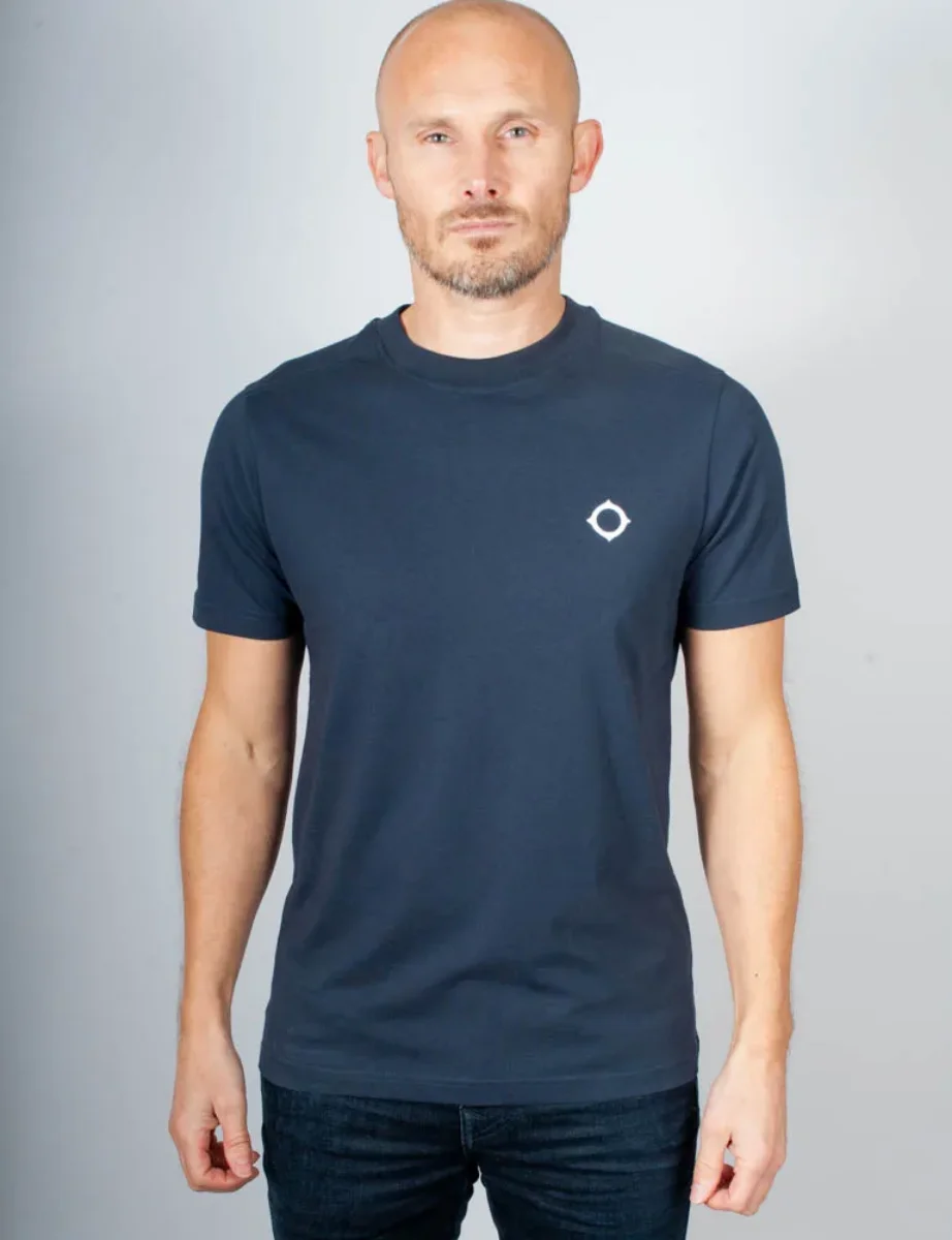 MA STRUM Short Sleeve Icon T-Shirt | Ink Navy