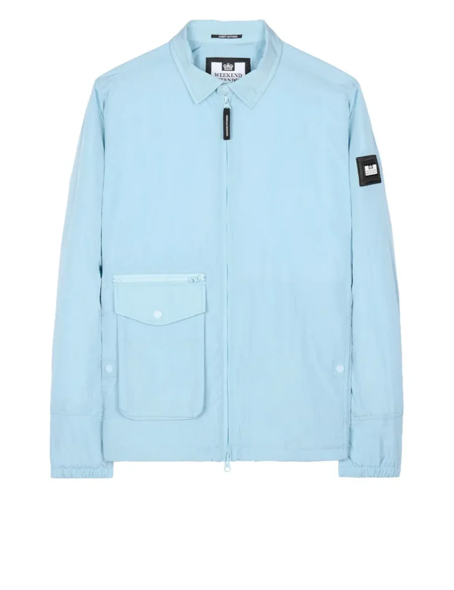 Weekend Offender Vinnie Thermo Padded Overshirt | Winter Sky