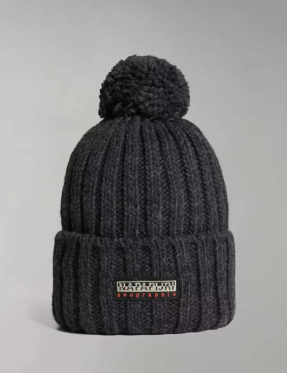 Napapijri Fea Bobble Hat | Dark Grey