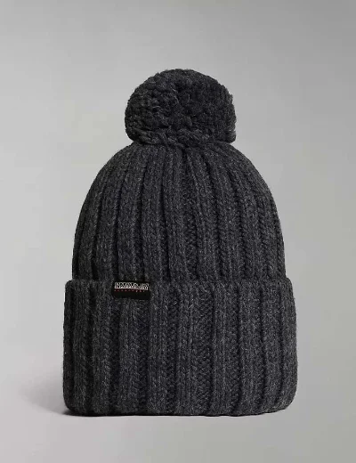 Napapijri Fea Bobble Hat | Dark Grey