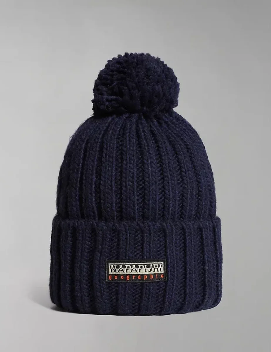 Napapijri Fea Bobble Hat | Dark Blue