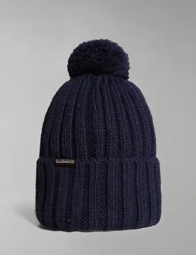 Napapijri Fea Bobble Hat | Dark Blue