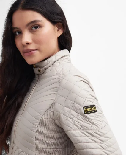 Barbour Intl Women's Formation Quilted Jacket | Oat