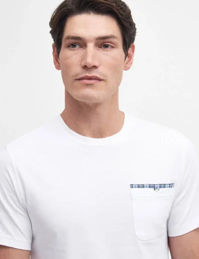 Barbour Tayside T-Shirt | White / Berwick