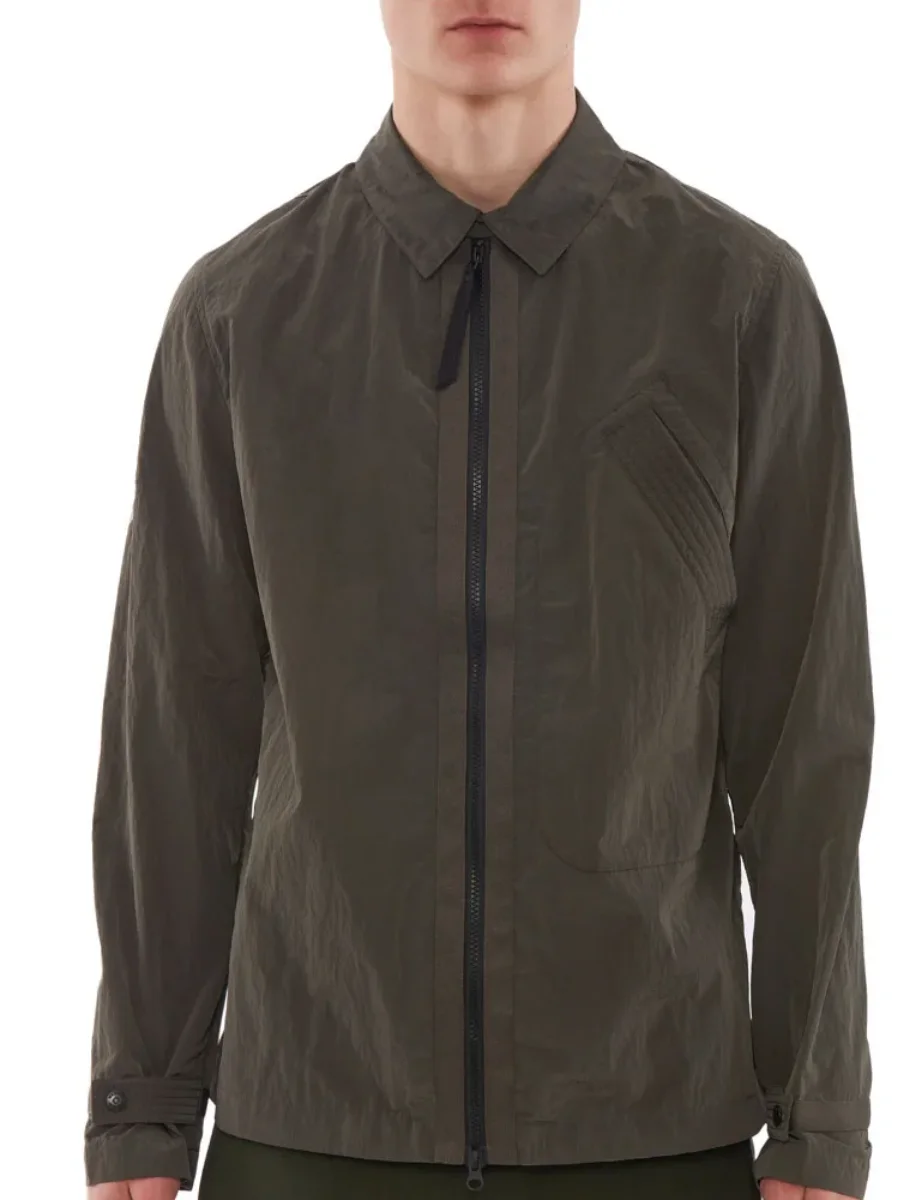 Ma Strum Rivet Overshirt | Oil Slick