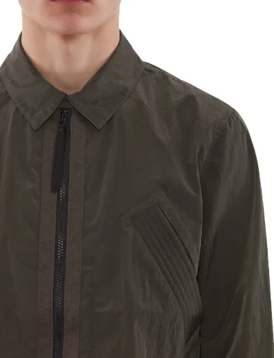 Ma Strum Rivet Overshirt | Oil Slick