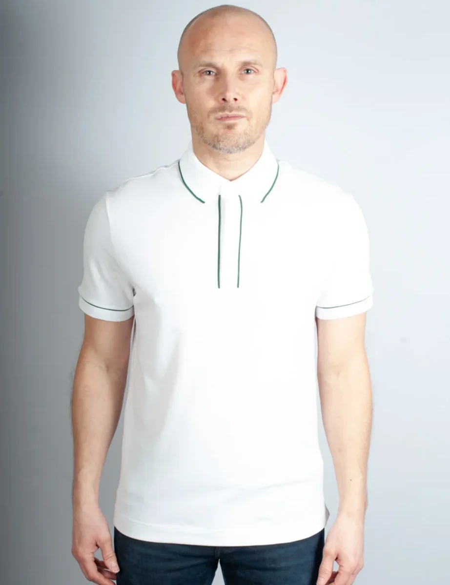 Lacoste Men's Smart Paris Polo With Contrast Trim | White