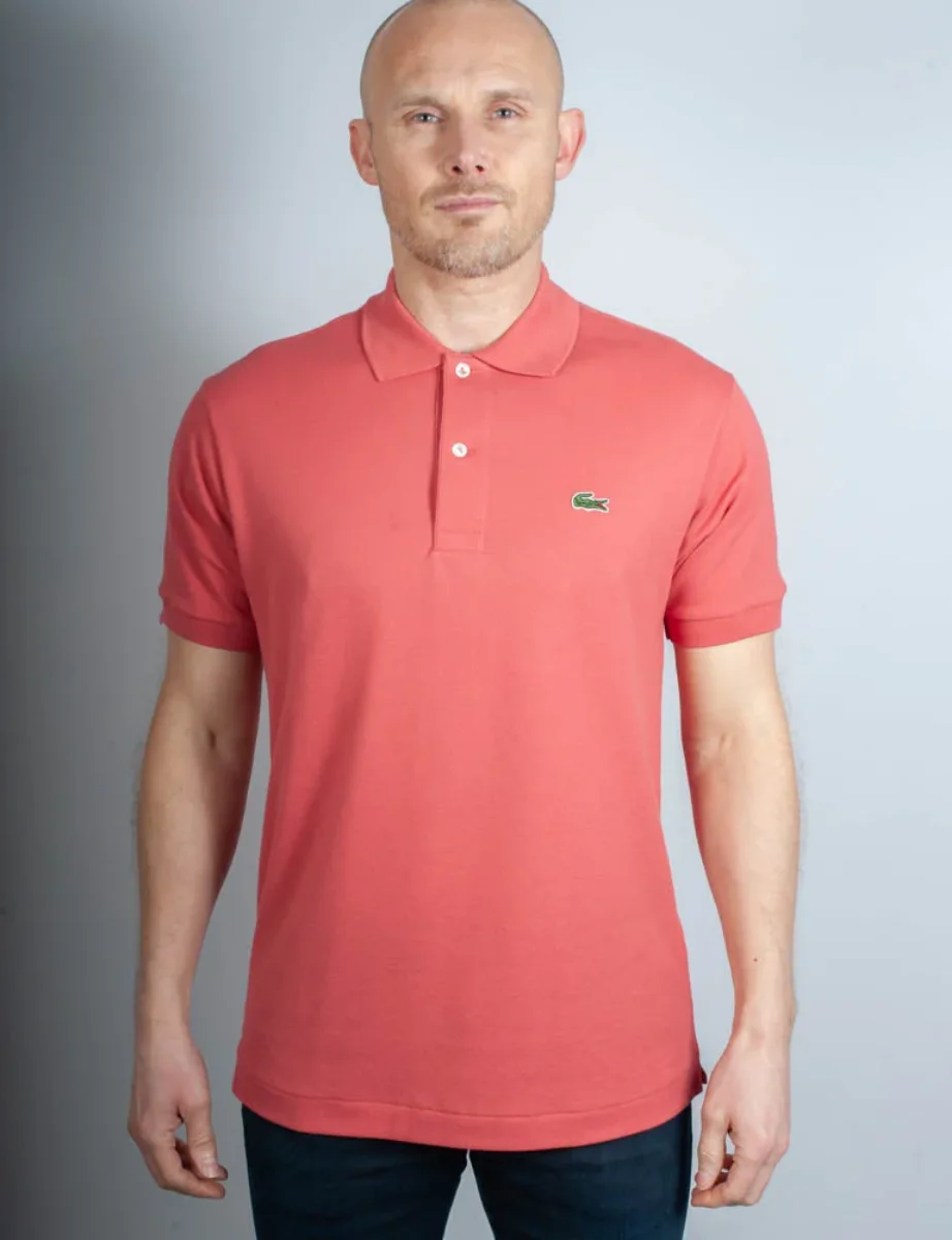 Lacoste Men's L.12.12. Pique Polo Shirt | Sierra Red