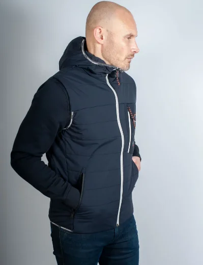 Napapijri Huron Packable Hooded Gilet | Black