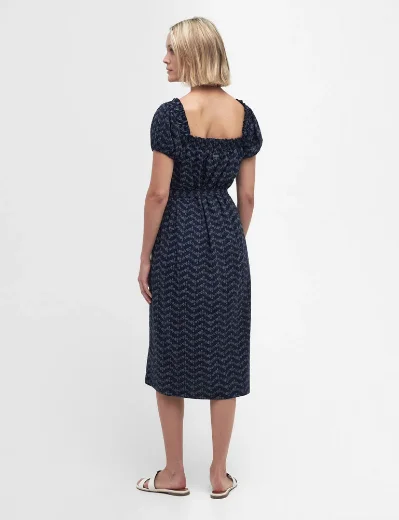 Barbour Women's Hollowtree Midi Dress | Navy