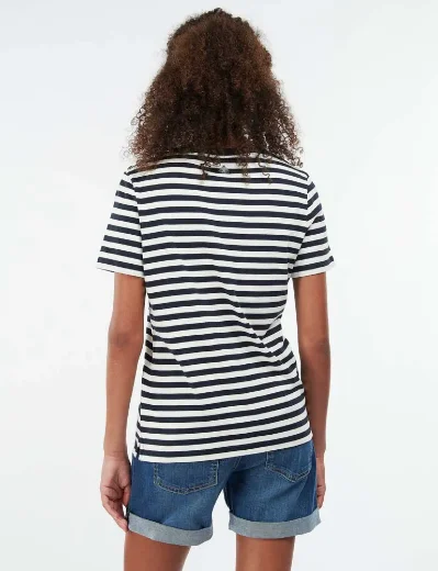 Barbour Women's Ferryside Stripe Top | Navy