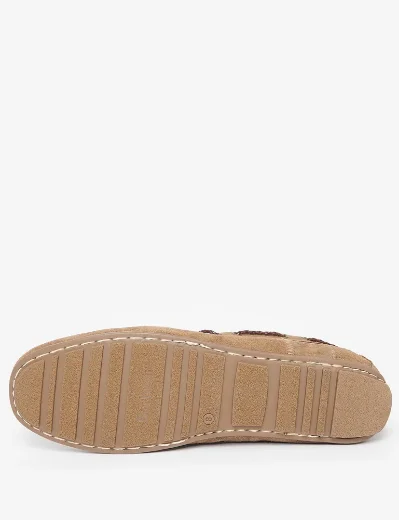 Barbour Jenson Driving Loafer | Taupe Suede