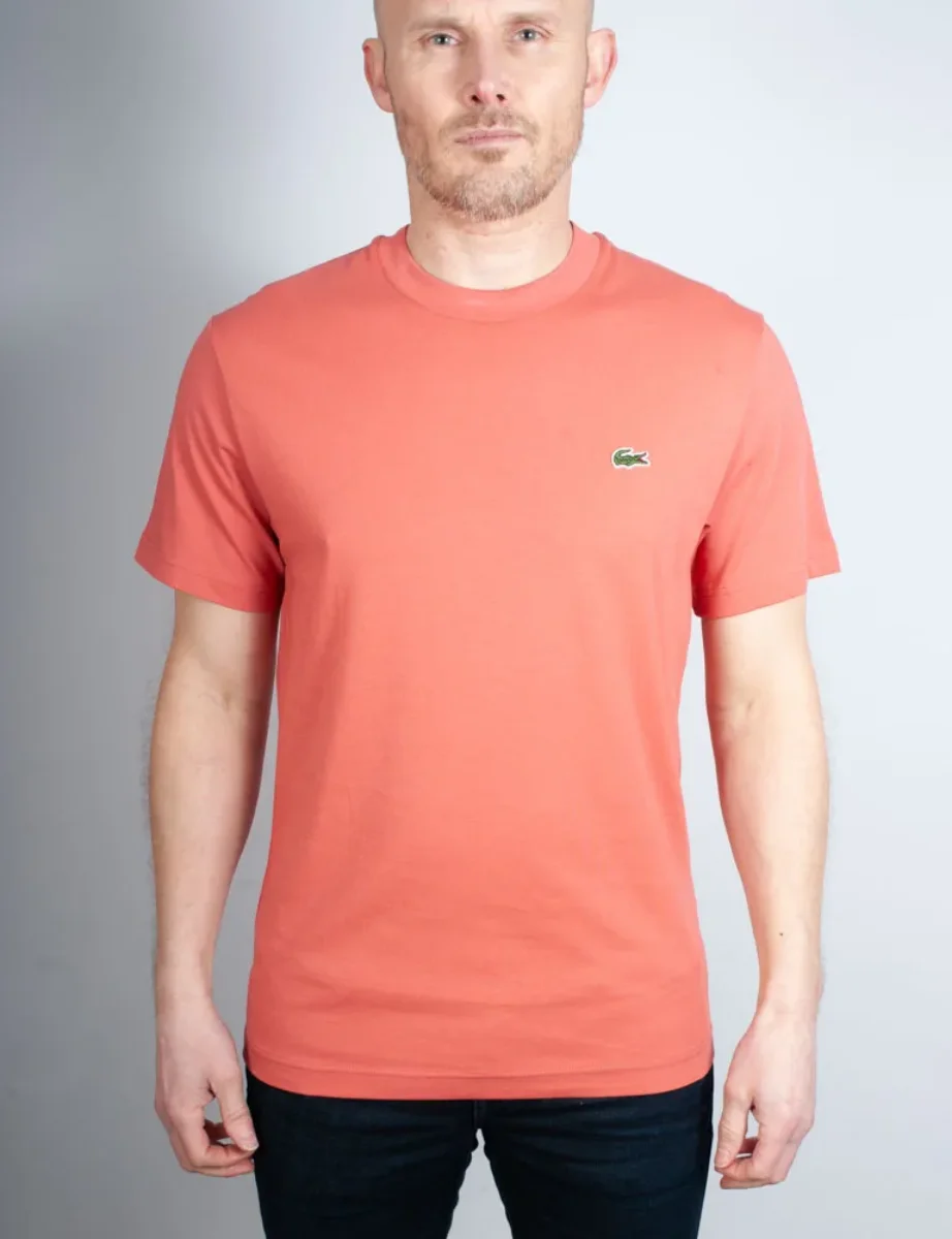 Lacoste Classic Fit Crew Neck T-Shirt | Sierra Red