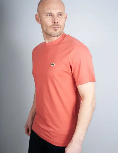 Lacoste Classic Fit Crew Neck T-Shirt | Sierra Red