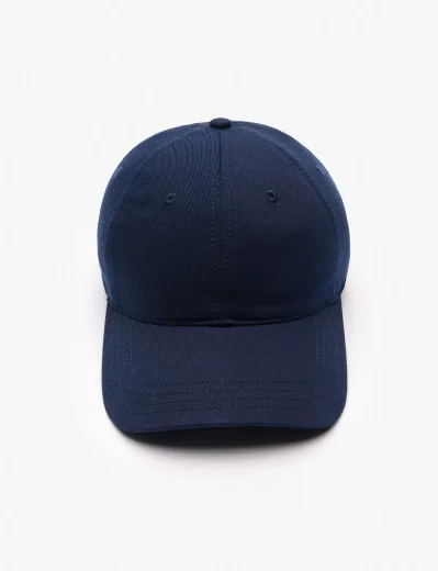 Lacoste Organic Cotton Twill Cap | Navy