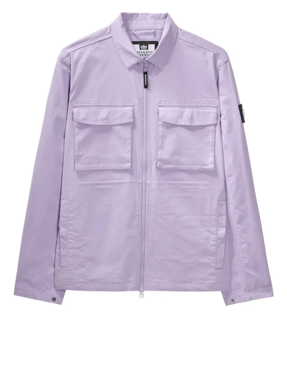 Weekend Offender Formella Over-Shirt | Periwinkle