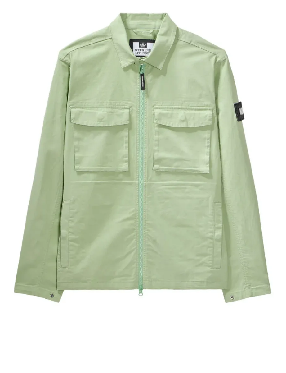 Weekend Offender Formella Over-Shirt | Pale Moss