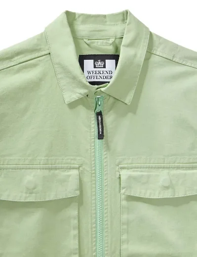 Weekend Offender Formella Over-Shirt | Pale Moss