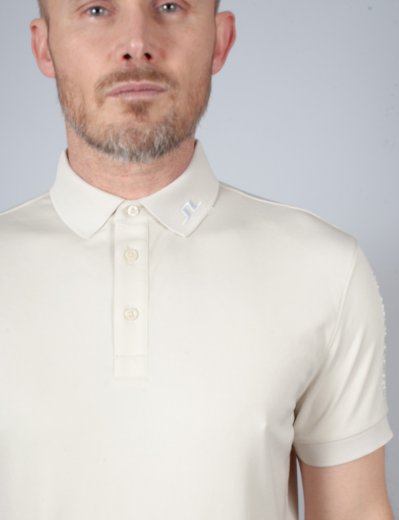 J.Lindeberg Tour Tech Regular Fit Polo | Almond Milk