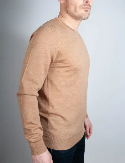 J.Lindeberg Lyle Merino Sweater | Brown