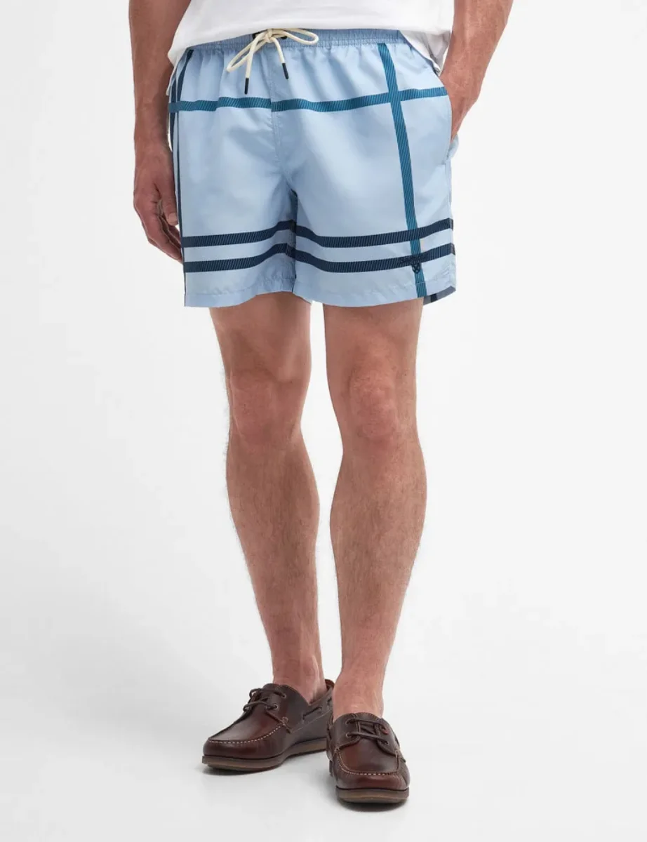 Barbour Twain Swim Short | Chambray Blue