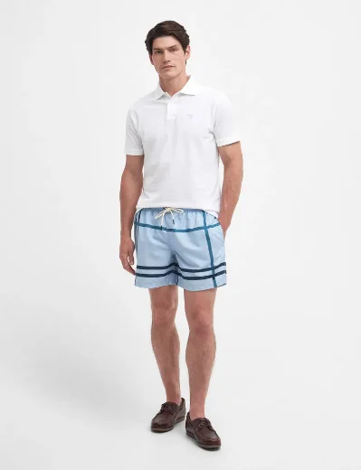 Barbour Twain Swim Short | Chambray Blue