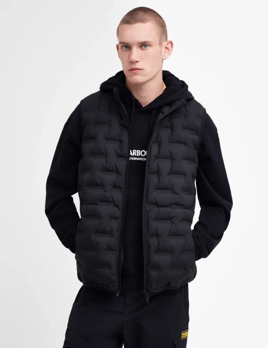 Barbour Intl Edge Gilet | Black