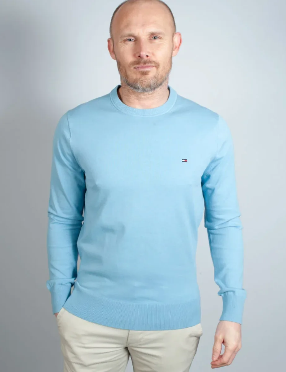 Tommy Hilfiger 1985 Crew Neck Sweater | Sleepy Blue