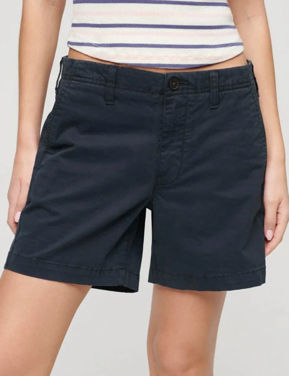 Superdry Women's Classic Chino Short | Eclipse Navy