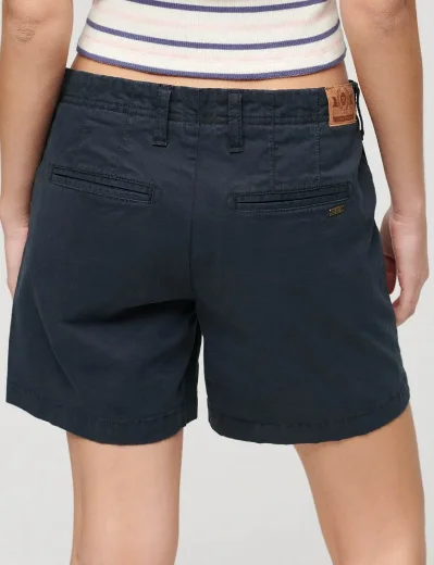 Superdry Women's Classic Chino Short | Eclipse Navy