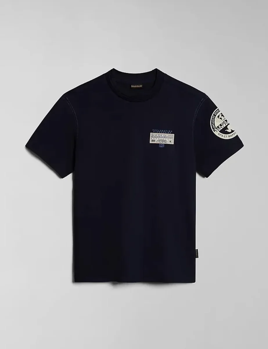 Napapijri Amundsen Graphic T-Shirt | Navy