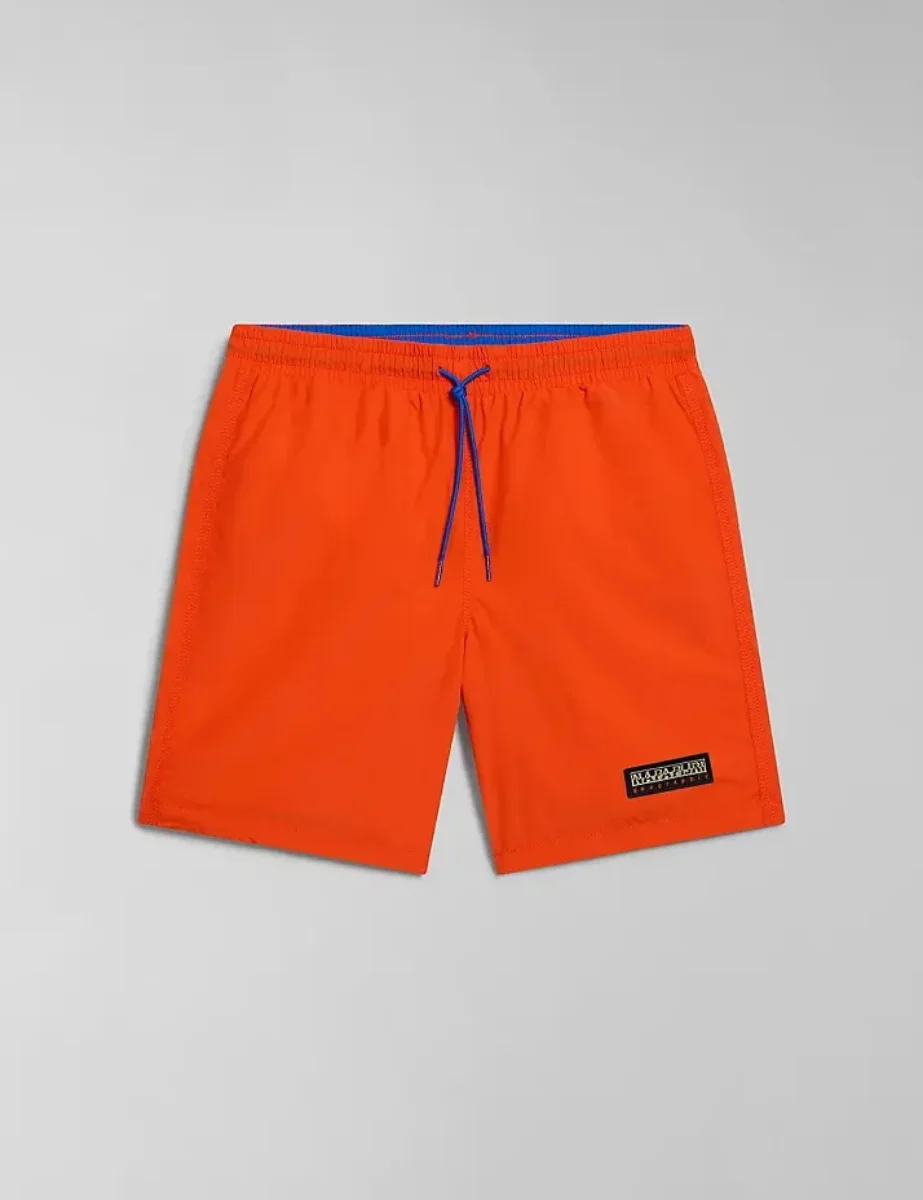 Napapijri Iaato Swim Short | Orange Spicy